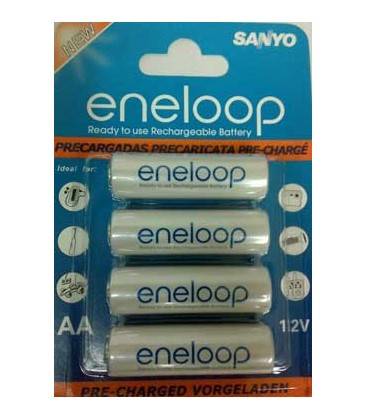 SANYO ENELOOP BLISTER 4 PILAS RECARGABLES R6/1900mA