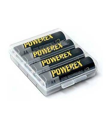 POWEREX BLISTER 4 PILAS RECARGABLES NiMH AA, 2700mAh