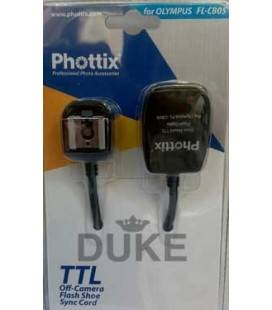 PHOTTIX FL-CB05 CABLE EXTENSION TTL PARA OLYMPUS