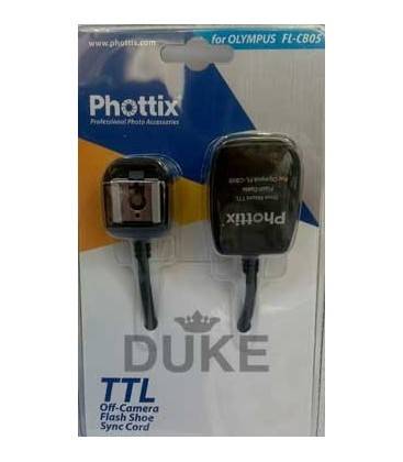 PHOTTIX FL-CB05 CABLE EXTENSION TTL PARA OLYMPUS