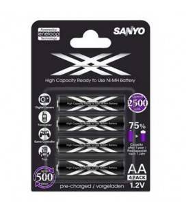 SANYO ENELOOP BLISTER 4 PILAS RECARGABLES XX AA/2500MAH