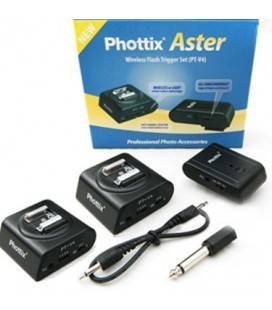 PHOTTIX ASTER DISPARADOR FLASH INALAMBRICO 2 RECEPTORES