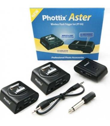 PHOTTIX ASTER DISPARADOR FLASH INALAMBRICO 2 RECEPTORES