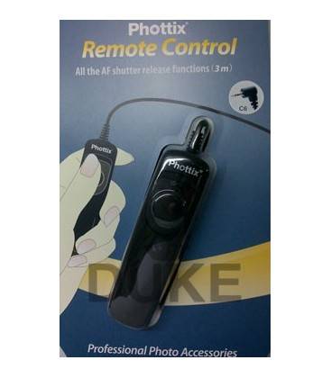 PHOTTIX CONTROL REMOTO SMALL C6 PARA CANON EOS 30/ 33/ 50/ 300/ 300D/350D/400D/ 450D/1000D/ 500D/ 550D/ 60D