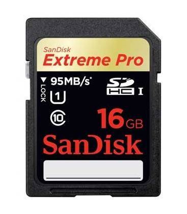 SANDISK SDHC EXTREME PRO 16 GB (95MB/s)