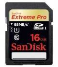 SANDISK SDHC EXTREME PRO 16 GB (95MB/s)