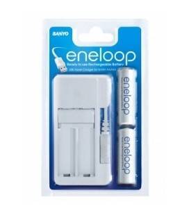 SANYO ENELOOP CARGADOR USB + 2 PILAS AA