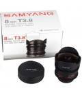 SAMYANG 8 mm T3.8 V-DSLR PARA NIKON