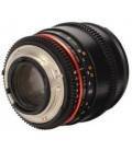 SAMYANG 85mm T1.5 V-DSLR II PARA CANON