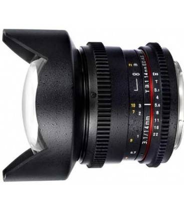 SAMYANG 14mm T3.1 V-DSLR II PARA CANON