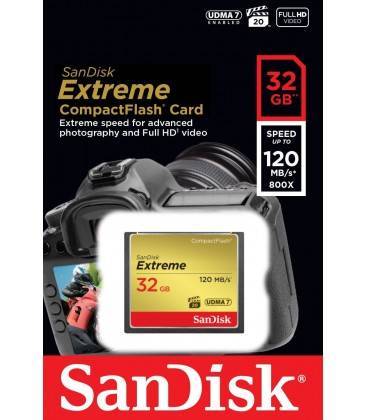 SANDISK COMPACT FLASH EXTREME 32GB (120MB/s)