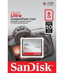 SANDISK COMPACT FLASH 8GB (50MB/s) ULTRA