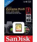 SANDISK SDHC 8GB 80MB/s EXTREME UHS-1