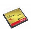 SANDISK COMPACT FLASH EXTREME 16GB/120MB/s.