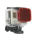 GOPRO HERO 3 FILTRO ROJO DE BUCEO PARA HERO 3- WHITE-SILVER Y BLACK CAMERAS (ADVFR-301)