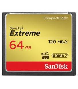 SANDISK COMPACT FLASH EXTREME 64GB 120MB/s