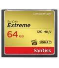 SANDISK COMPACT FLASH EXTREME 64GB 120MB/s