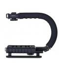 GLOXY GRIP ESTABILIZADOR PROFESSIONAL MOVIE MAKER PARA CANON Y NIKON (NEGRO)