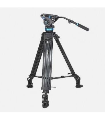 BENRO KIT TRIPODE VIDEO DOBLE TUBO ALUMINIO A573TBS8