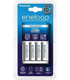 PANASONIC ENELOOP CARGADOR + 4 PILAS AABQ-CC18)