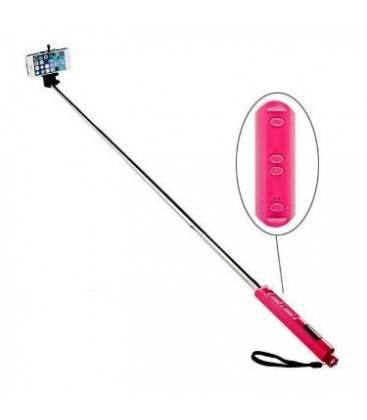 SELFIE MONOPOD CON BLUETOOTH Y ZOOM NEGRO/AZUL-ROSA/VERDE