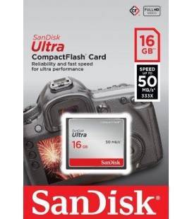 SANDISK COMPACT FLASH ULTRA 16GB 50MB/S