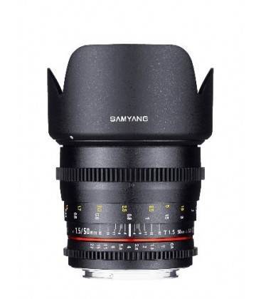 SAMYANG 50MM T1.5 AS UMC VDSLR PARA CANON