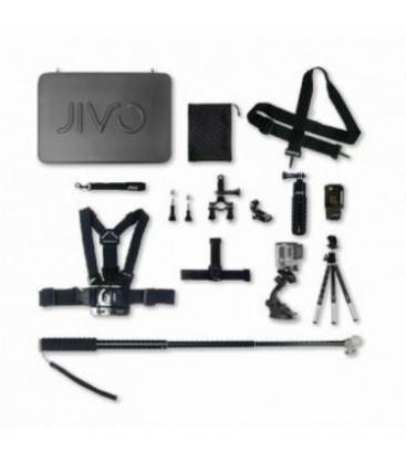 JIVO GO KIT MALETA PARA GOPRO Y ACTION CAMS (11 PIEZAS)