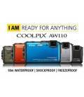 NIKON COOLPIX AW110 + FUNDA