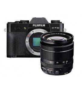 FUJIFILM CAMARA EVIL X-T10 + XF 18-55 F2,8-4 NEGRO PLATA