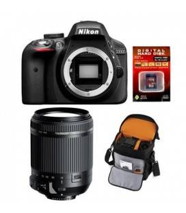 NIKON D5300 CUERPO+TAMRON 18-200 DI II VC+LOWEPRO ADVENTURA 170+ SD 8GB HD VIDEO