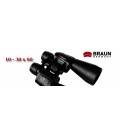 BRAUN 10-30X60 ZOOM PRISMATICO NEGRO