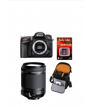 NIKON D7200 CUERPO+TAMRON 18-200 DI II VC+LOWEPRO ADVENTURA 170+ SD 8GB HD VIDEO