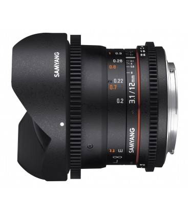 SAMYANG 12MM T3.1-22 ED AS NCS VDSLR SONY E