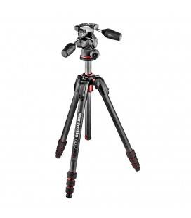 MANFROTTO 190Go DE FIBRA DE CARBONO CON ROTULA 