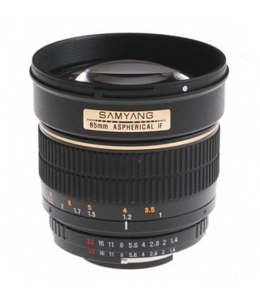 SAMYANG 85mm f1.4 IF TELEFOTO PARA CANON