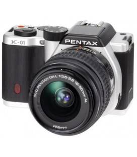 PENTAX K-01 + 18-55 SILVER/BLACK