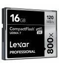 LEXAR PROFESSIONALTARJETA CF 16GB 800X 120MB/s