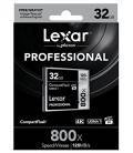 LEXAR PROFESSIONALTARJETA CF 32GB 800X 120MB/s