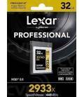 LEXAR PROFESSIONALTARJETA XQD de 32 GB (2933x, 440 MB/s)