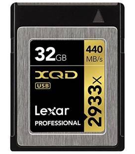 LEXAR PROFESSIONALTARJETA XQD de 32 GB (2933x, 440 MB/s)