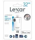 LEXAR JUMP DRIVE 32GB M20I USB LIGHTNING 3.0