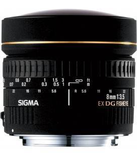 SIGMA OBJETIVO 8mm f / 3.5 EX DG OJO DE PEZ (PARA NIKON)