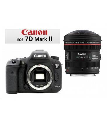 CANON EOS 7D MKII + EF 8-15MM F4L USM + €150 BONIFICACION CANON