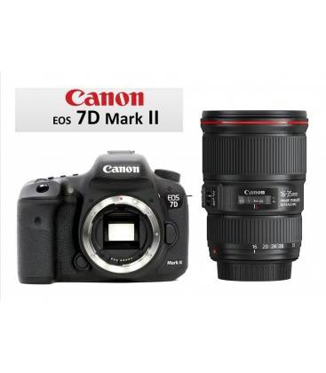 CANON EOS 7D MKII + EF 16-35MM F4L IS USM + €150 BONIFICACION CANON