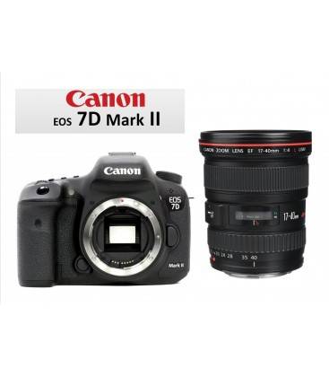 CANON EOS 7D MKII + EF 17-40 F4 L USM+ €100 BONIFICACION CANON