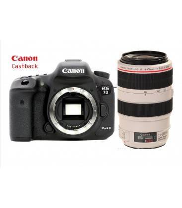 CANON EOS 7D MKII + EF 70-300MM F4-5.6L IS USM + E150 BONIFICACION CANON