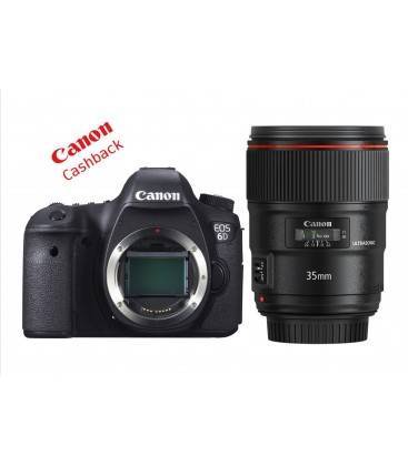 CANON EOS 6D + EF 35MM F1.4L II USM + €250 BONIFICACION CANON