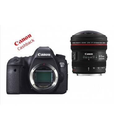 CANON EOS 6D + EF 8-15MM F4L USM + €150 BONIFICACION CANON