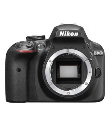 NIKON D3400 CUERPO (NEGRO)